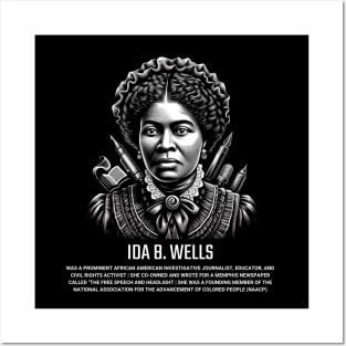 Ida B. Wells Posters and Art